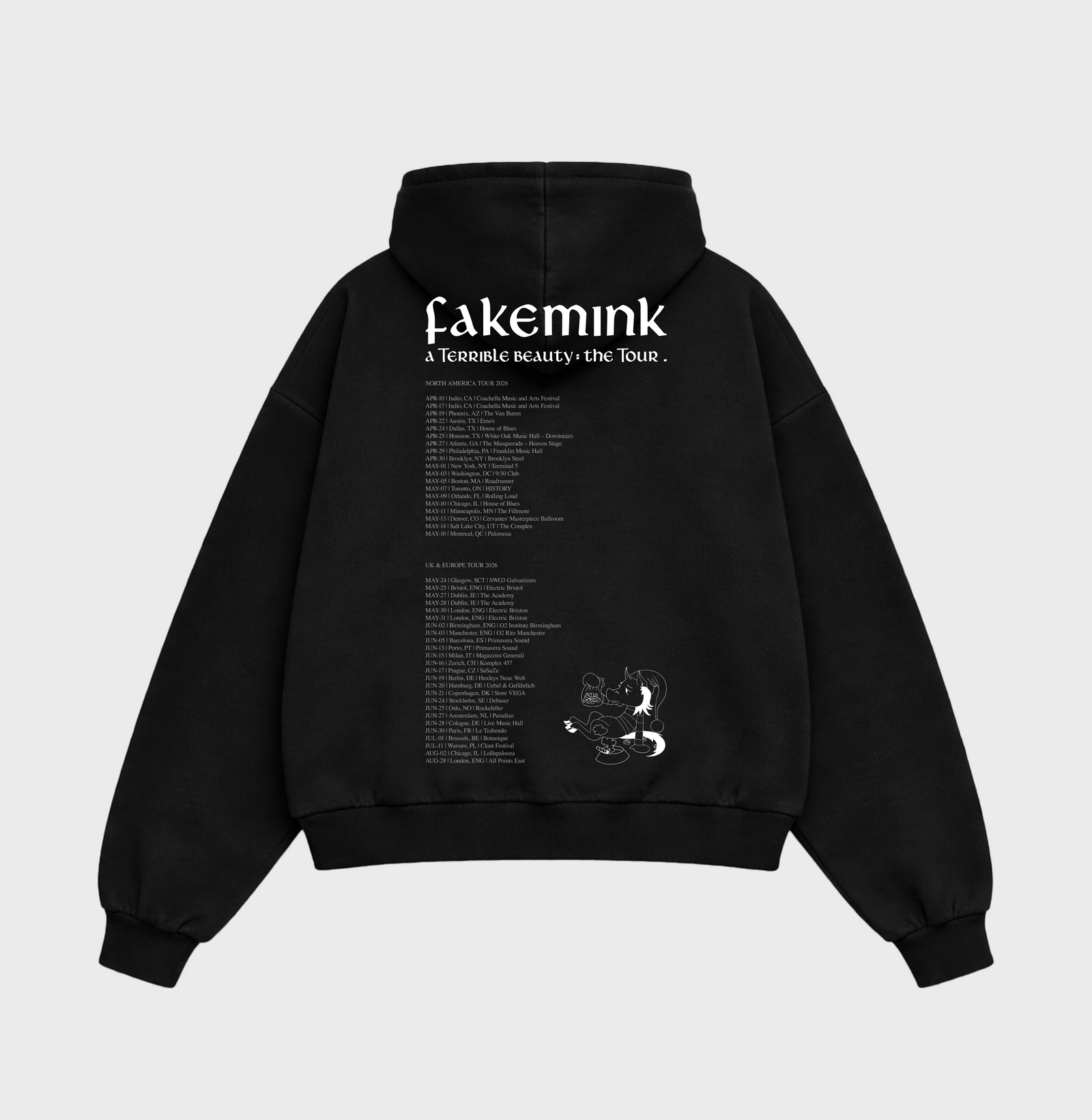 THIN LINE ZIP UP HOODIE