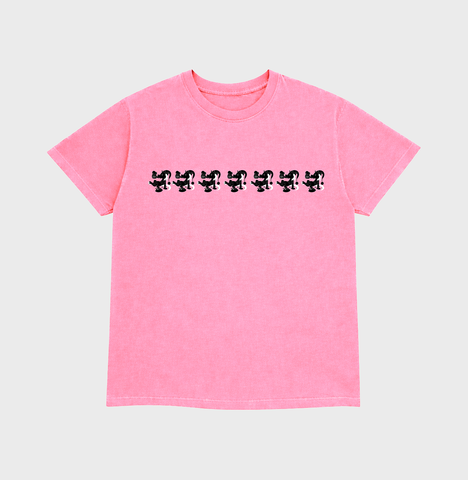 REPEAT ICON T SHIRT (PINK)